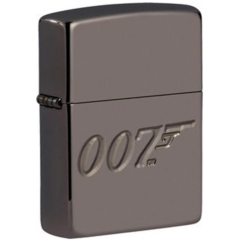 007 ZIPPO Black Ice Armor Case 007 Logo 60005637 - Image 1