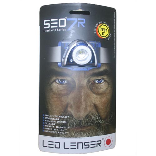 Led Lenser SEO7R Azul Recarregável-0
