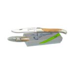 Navalha Olive Wood - Nickel Silver-0