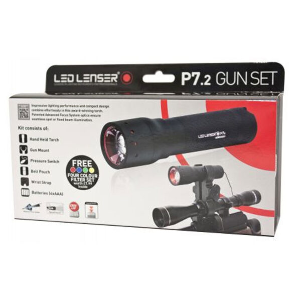 Led Lenser P7.2 Kit Caça-0
