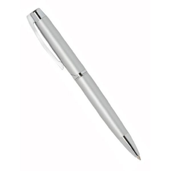 Zippo Brushed Chrome Ball Point Pen - Silver-0