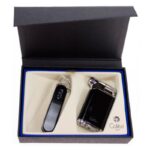 Gift Set Isqueiro + calcador multi-funções -0