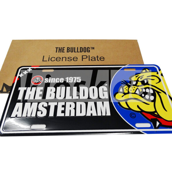 The Bulldog Amsterdam Chapa Metálica-0