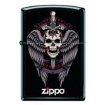 Zippo Winged Skull-0