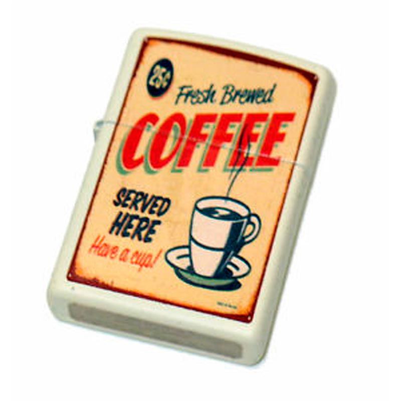 Zippo Vintage Coffee-0 Zippo Vintage Coffee-0