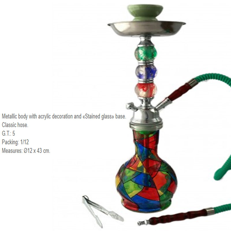 43 cm. Shisha Vitrais-0 43 cm. Shisha Vitrais-0