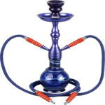 Shisha "Buchis" aluminium Blue 43cm-0