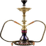 Shisha Waterpipe "Sobek" Golden 77cm-0