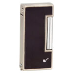 JEAN CLAUDE flint pipe lighter "Charles" black lacquer-0