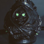 Shisha "Skulls" Glowing in the dark 45cm-8459