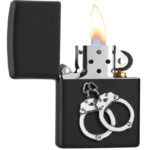 ZIPPO Black emblem 2006320-8822