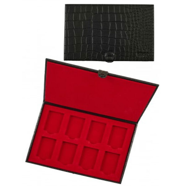 ZIPPO Estojo de couro 8 isqueiros-0