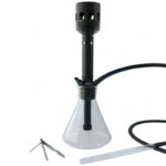 49 cm. Shisha «HORUS» negra-0