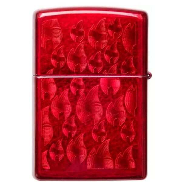 Zippo red metal Candy Apple 60004598
