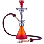 48cm Shisha Laranja de Cristal alumínio