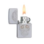 ZIPPO Etched Skull - Image 2