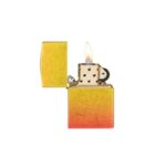ZIPPO Tumbeled Brass Fusion 540 Orange Yellow 60006437 - Image 2