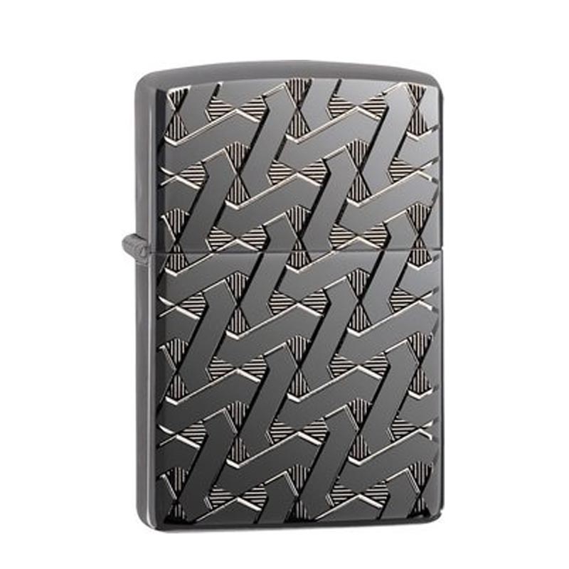 ZIPPO-Black-Ice-Armor-Case-Geometric-Wave-60005201 ZIPPO Black Ice Armor Case Geometric Wave 60005201 - Image 1