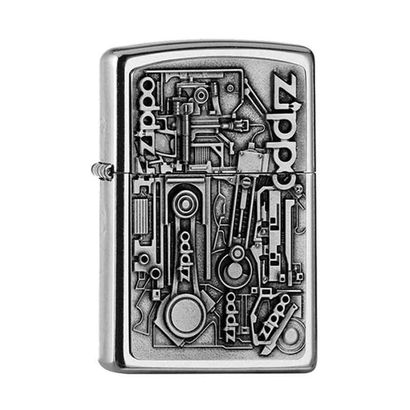 ZIPPO-Motor-Parts-EMBLEM-3D ZIPPO Motor Parts EMBLEM 3D - Image 1
