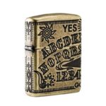 ZIPPO Messing Antik Armor Case Ouija Board 60004897