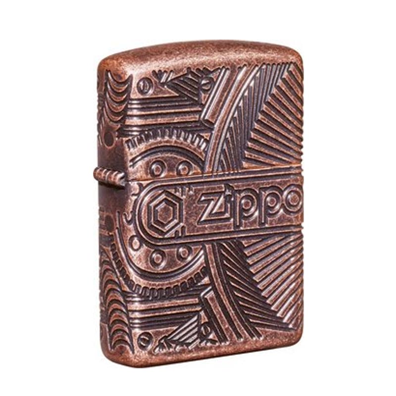 Zippo-Antik-Armor-Case-Gear-60003424 ZIPPO Antik Armor Case Gear 60003424 - Image 1