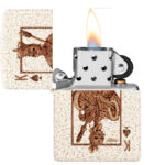 ZIPPO Mercury Glass Color Ace Skull 60006598 - Image 2