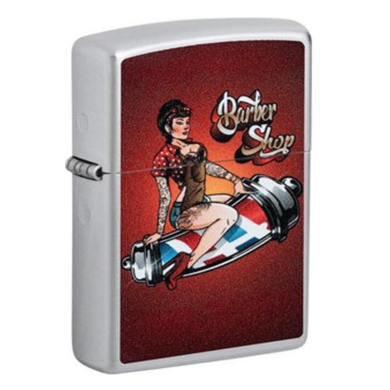 Barber-Shop-Pin-up-60007026 ZIPPO Barber Shop Pin up 60007026 - Image 1