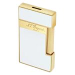 DUPONT Slimmy White Lacquer Chrome