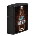 ZIPPO Black Texture Print Beer Sing 60007047 - Image 2