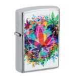ZIPPO  color Colourful Cannabis 60006901