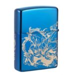 ZIPPO High Polished Blue Atlantis Desing 60006844 - Image 3