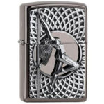 ZIPPO Black Ice Emblem Dance Girl 2007809