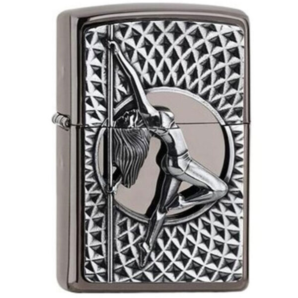 ZIPPO Black Ice Emblem Dance Girl 2007809