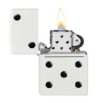 ZIPPO White matte color Domino 60007164 - Image 2