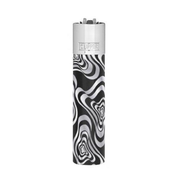 Clipper Large Metal Psycho Nightmare Silver