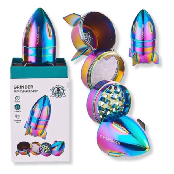 CHAMP High Grinder Mini Spaceship RAINBOW