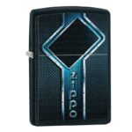 ZIPPO Blue and Black Design