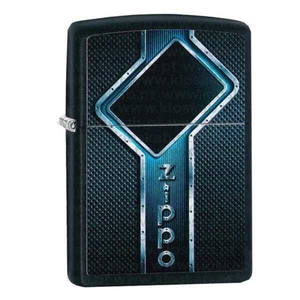 ZIPPO Blue and Black Design