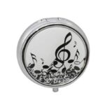 Caixa Porta Comprimidos Redondo 3 MÚSICA J001