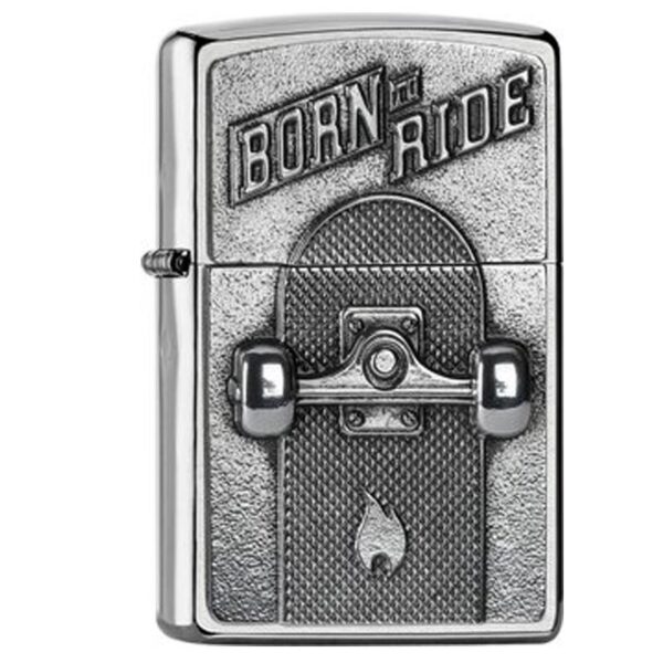 ZIPPO Plakette Skateboard 2007903