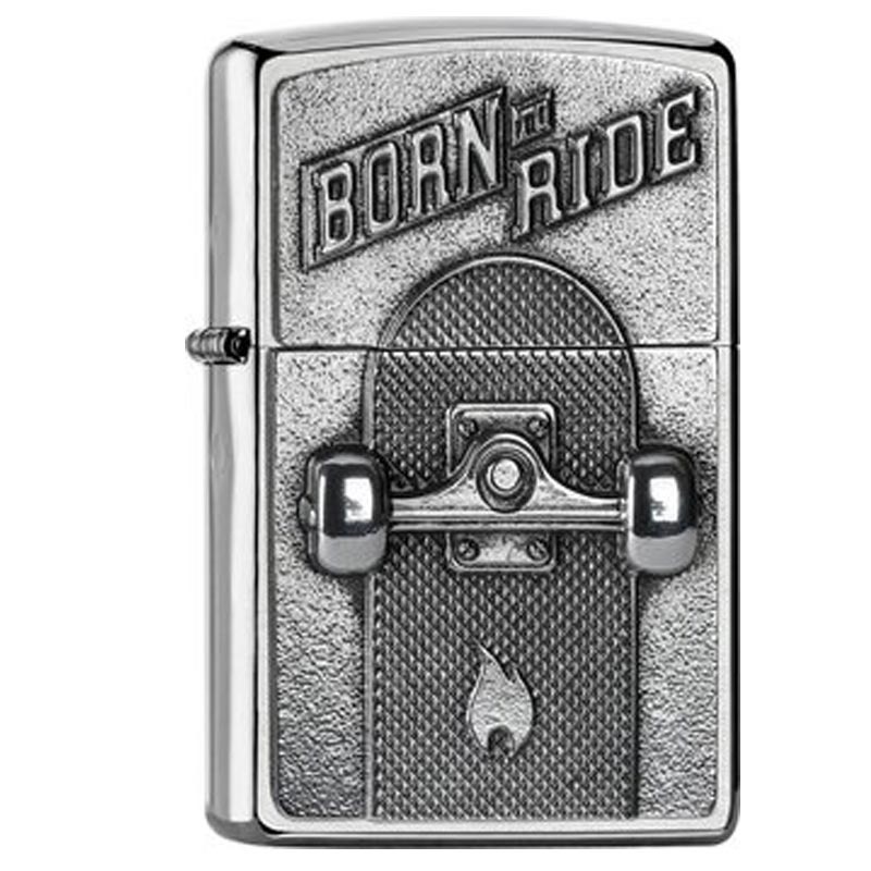 Skateboard-2007903-zippo ZIPPO Plakette Skateboard 2007903 - Image 1