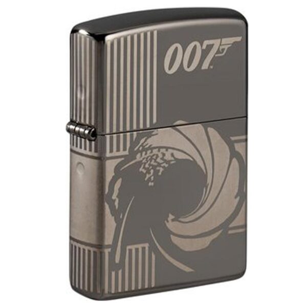 ZIPPO Black Ice gelasert 007 James Bond 60005397