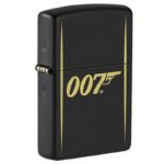 ZIPPO Black Matt Lasered 007 James Bond 60005885