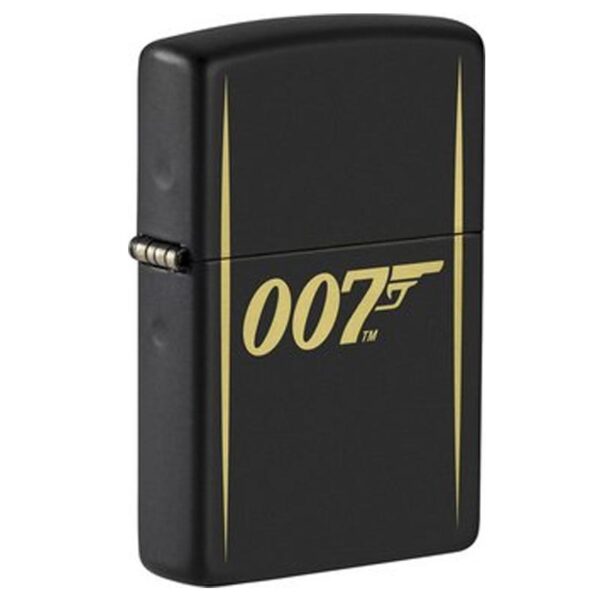 ZIPPO Black Matt Lasered 007 James Bond 60005885