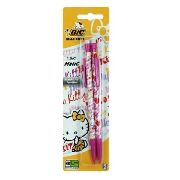2 Lapiseiras Bic Matic Hello Kitty