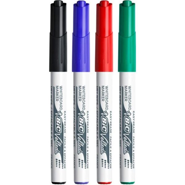 4 Marcadores BIC Velleda
