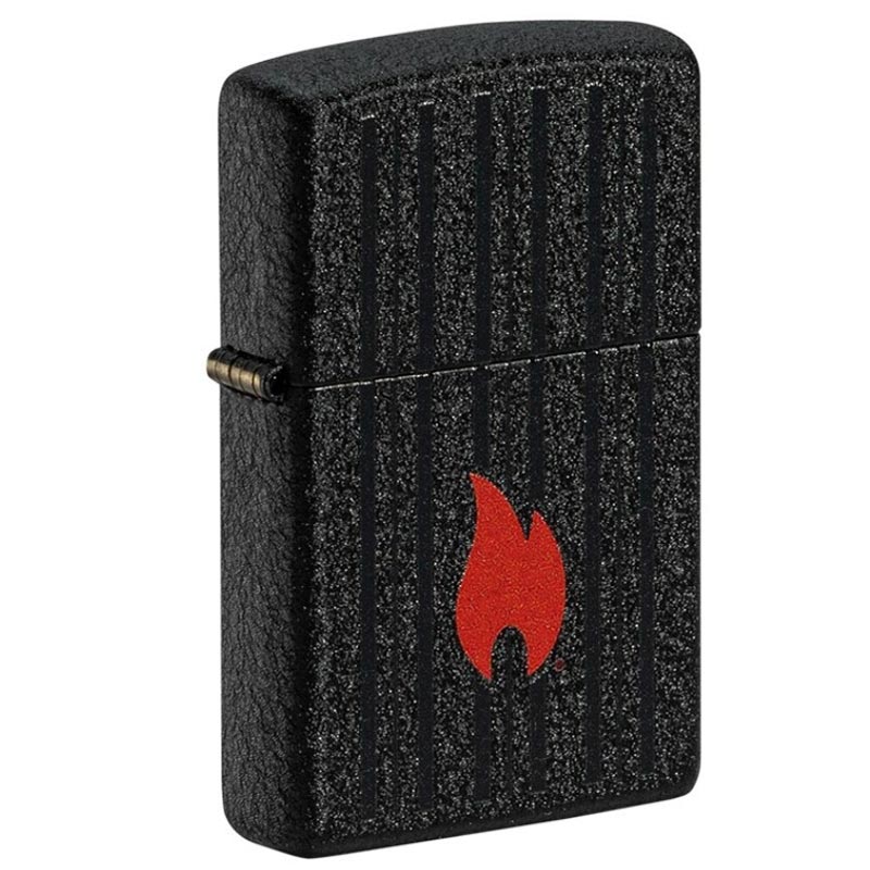 ZIPPO-LLAMA-NEGRO-CRACKLE-60005902 ZIPPO NEGRO CRACKLE 60005902 - Image 1
