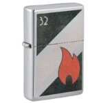 ZIPPO Vintage chrom pol. col. Zippo 32 Flame 60006603