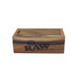 Caixa Madeira Tampo deslizante Acácia RAW