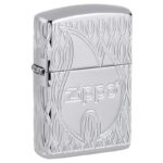 Zippo Armor Case chrom poliert Zippo Flame 60006834